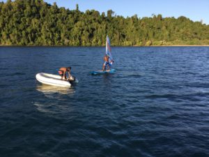 Paddle à voile